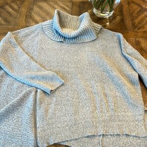 Gray sweater oversized fade of glory size large 12 to 14 women’s